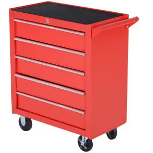 Caja taller acero color rojo 69x33x75cm durhand