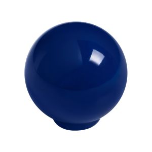 Tirador bola abs 29mm azul oscuro brillo, lote de 50