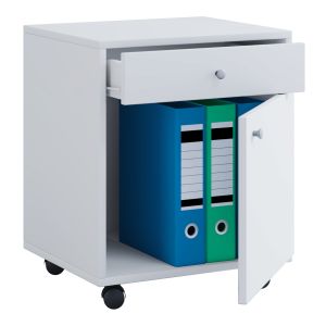 Vcm - cajón de oficina de contenedores de rodillos de madera masola