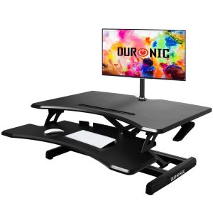 Duronic dm05d16 escritorio ajustable 12-43cm - 77x50cm