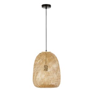 Lámpara de techo yumei de bambú, diametro 30 cm