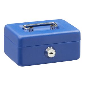 Arregui elegant c9005 caja caudales acero con ranura, 12,5 cm ancho, azul