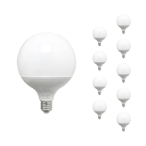 Bombilla LED E27 18w 220v g95 300° (pack de 10) - blanco neutro 4