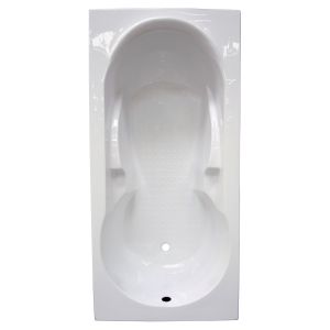 Ondee - fany bañera rectangular 170x80cm - abs y acrílico 3mm - blanco