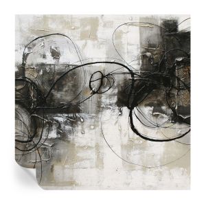 Papel pintado autoadhesivo vórtice abstracto 250x250 tulup