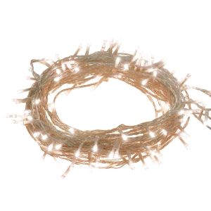 vidaXL tira de luces con 150 LED PVC blanco cálido 15 m