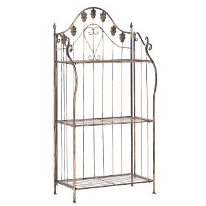 Estantería visano 59 cm 123 cm metal negro