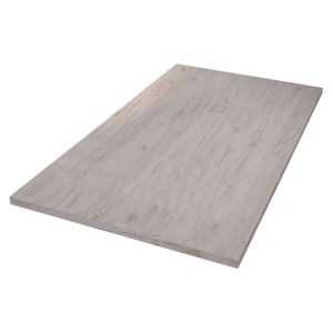 Ondee - plato de ducha naturo - recortable - 90x120 - madera - extra-plano