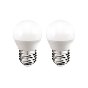 Pack 2 bombillas a2bc E27 6w luz cálida 3000k