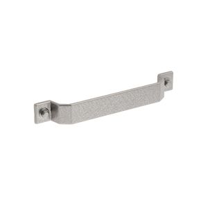 Tirador para mueble en zamac 760 dist entre ejes 160mm níquel lote de 25