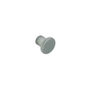 Pomo de mueble en zamac acabado cromado mate de 24 mm
