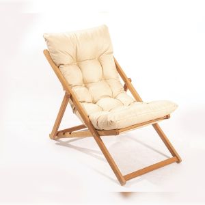 Wellhome silla de jardín con cojín 59x44x90 cm