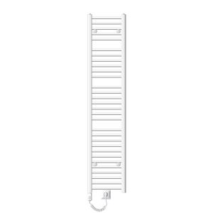 Radiador de baño eléctrico 1200w 300 x 1800 mm blanco ecd germany