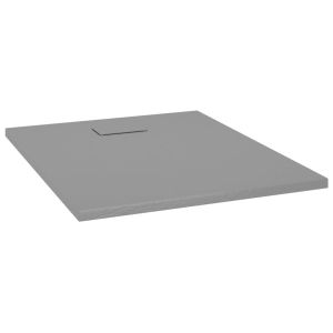 vidaXL plato de ducha smc gris 100x80 cm