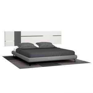 Cabecero con LEDs 260 cm ataneq air LEDs blanco - grafito