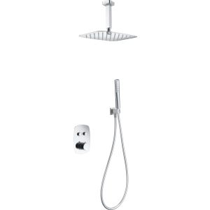 Imex - columna ducha empotrada termostática cromado serie feroe