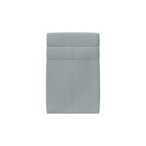 Cabecero 90 cm lines - tela terciopelo gris azul - gris azulado