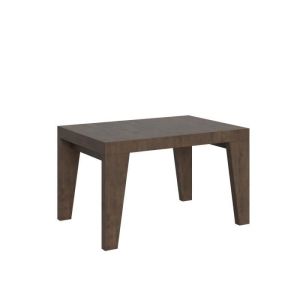 Mesa comedor extensible - nogal - 90x120 a 224 cm