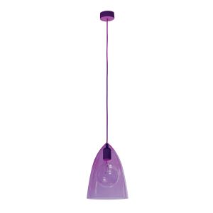 CoLGante 1xE27 vidrio violeta