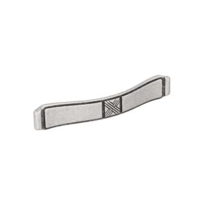 Tirador para muebles en zamac dist entre ejes 128 mm