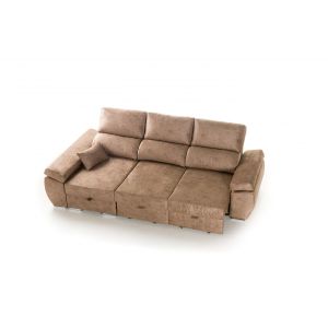 Sofá chaiselongue reversible índico camel derecha