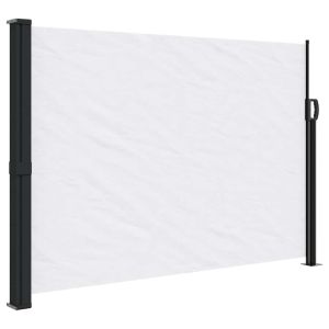 vidaXL toldo lateral retráctil blanco 140x600 cm