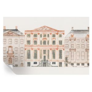 Papel pintado para paredes edificios clásicos 104x152 tulup