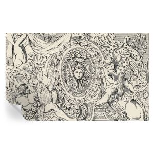 Papel pintado para paredes una gran cantidad de adornos 416x254 tulup