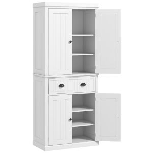 Aparador en mdf blanco 76 2x40 2x183 cm