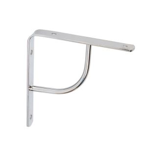Escuadra de balda rei 1460 | 20x150x150 mm | cromo brillo