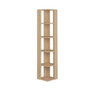 Estantería de madera <<nati>> - 32 x 32 x 161 cm - beige