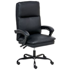 Silla ejecutiva serene piel sintética negro