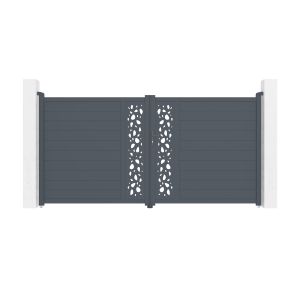 Pack puerta batiente automática sunny 3,5m a.180cm + motor tanker b700