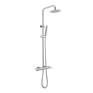 Conjunto ducha monomando dinamarca cromo-imex