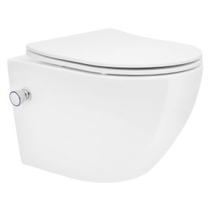 Wc suspendido sin borde - cerámica blanco luxebath