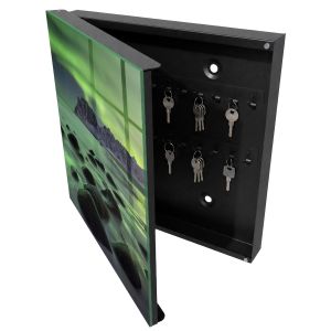 Armario para llaves decorativo 30x30x5, apertura izquierda tulup