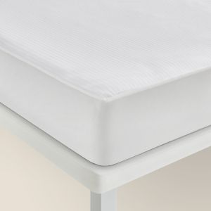 Funda de colchón 105x196 pikolin home 100% algodón cremallera l