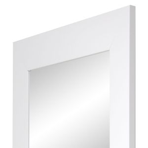 Tableta pintor Operación posible Espejo de Pared cuerpo entero- Modelo MDF8 color blanco de 55x150 cm |  Brico Depôt