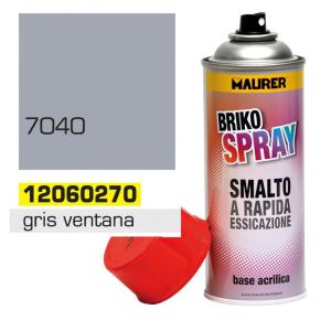 Spray pintura gris ventana 400 ml.