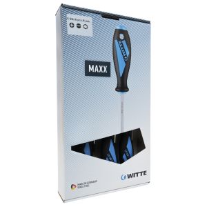 Witte-653726-juego de 6 destornilladores maxx puntas torx de seguridad