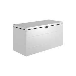 Arcon metalico biohort stylebox 170 cofre- baul de jardin color plata