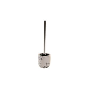 Escobillero de cemento en mate blanco 10x10x36cm