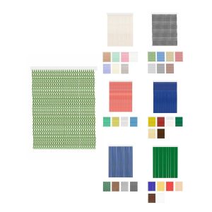 90 x 240 cm | krismar - verde | cortinas de exterior impermeables – cort -