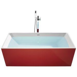Bañera independiente rios 170 x 80 cm rojo