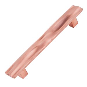 Tirador 96mm cobre satinado, lote de 12