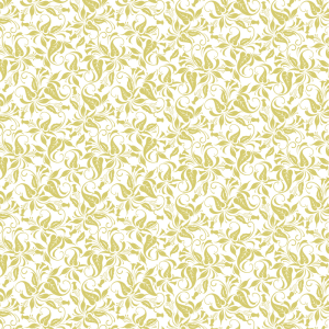 Papel pintado floral amarillo 60cm por 250cm