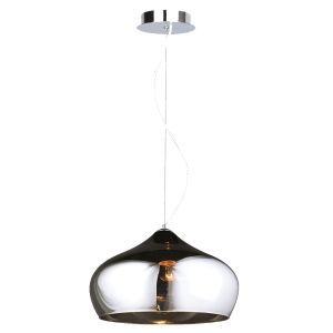 CoLGante cristal cromado 1xE27