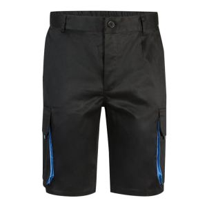 Velilla bermuda bicolor 52 negro/celeste