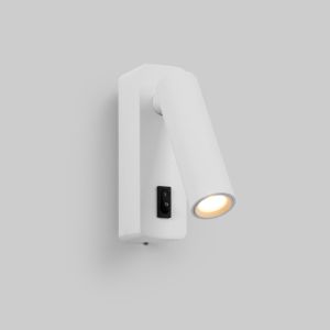 Aplique LED orientable 2w 3000k aluminio blanco "pisa"