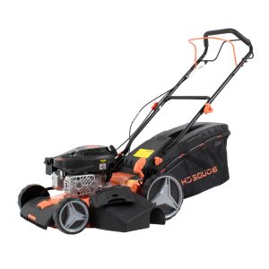Jukut 170 - cortacésped de gasolina 170cc con función mulching negro